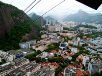 From the cable car going to Sugarloaf