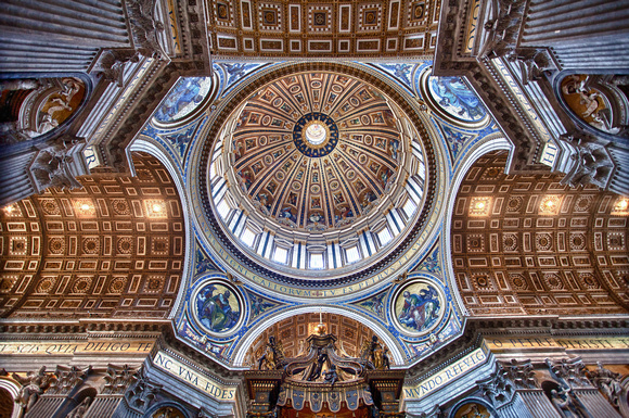 Dome in St Peter's Basilica